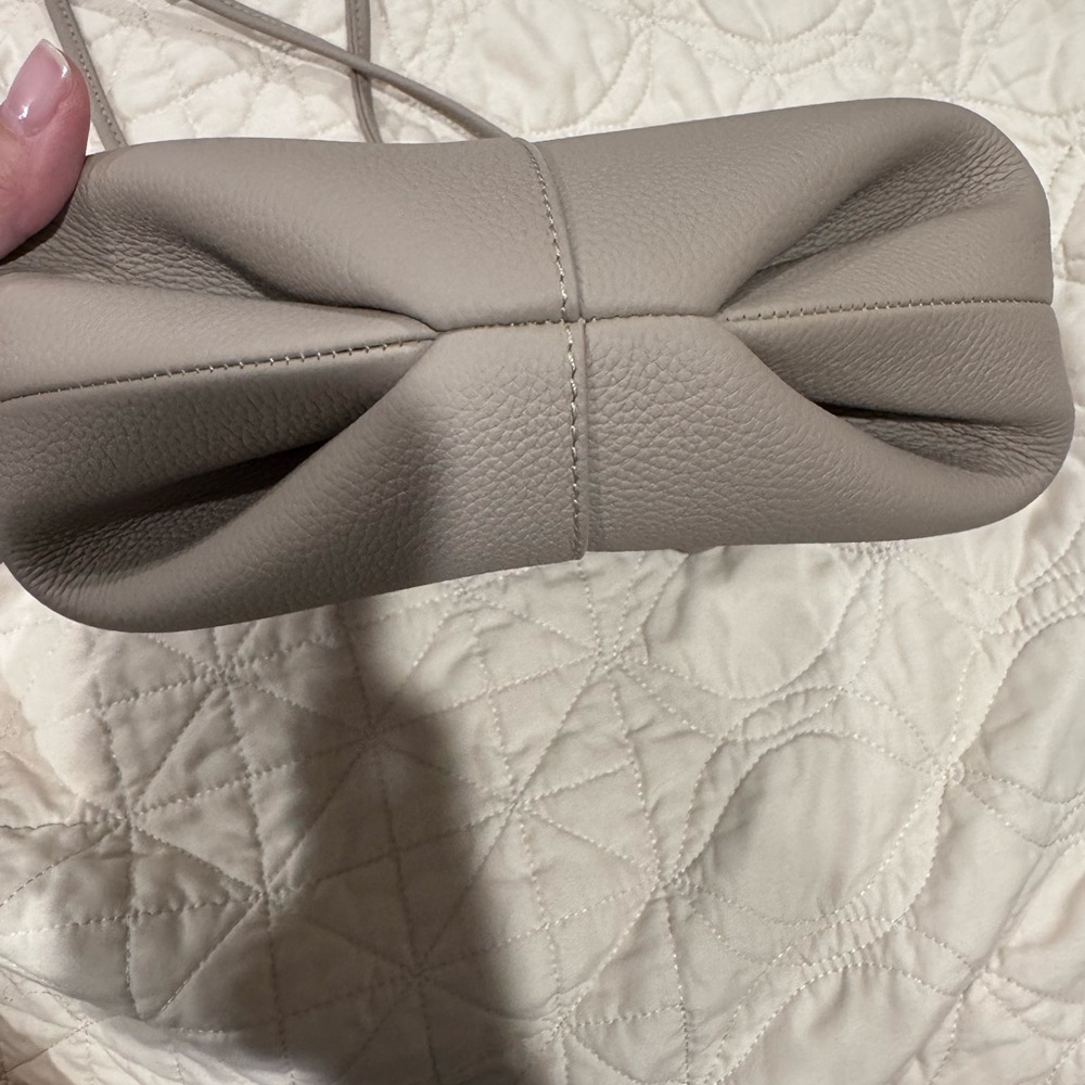 Polène Taupe Shoulder Bag - Picture 4 of 11